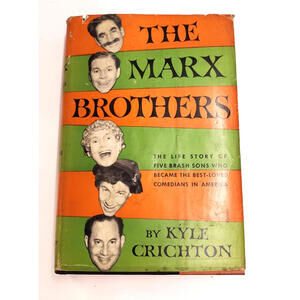 Rare Kyle Crichton  Signed Autographed The Marx Brothers 1950